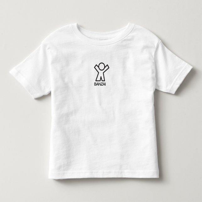 CAMISETA DE BEBÉ CHICO BANZAI (Anverso)