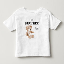 Camiseta De Bebé Chico Boho Baby Shower Hermano Mayor Bebé y Niño