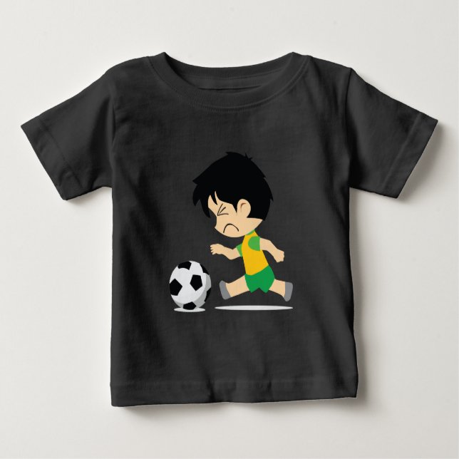 Camiseta De Bebé Chico de fútbol (Anverso)