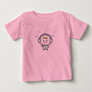 Camiseta De Bebé chico de la música