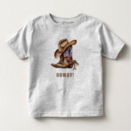 Camiseta De Bebé Chico de vaquero salvaje del oeste