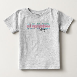 Camiseta De Bebé Chico de Verano