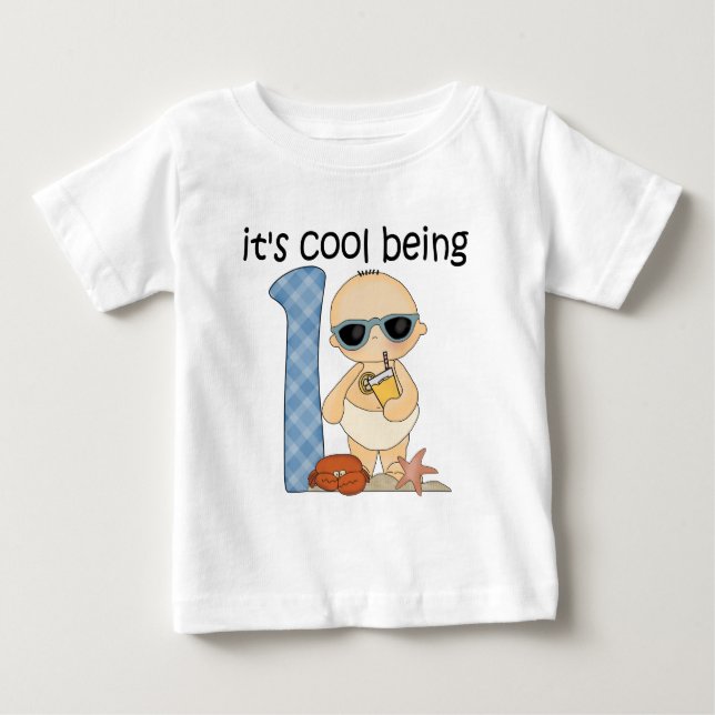 Camiseta De Bebé Chico, es Guay ser uno (Anverso)