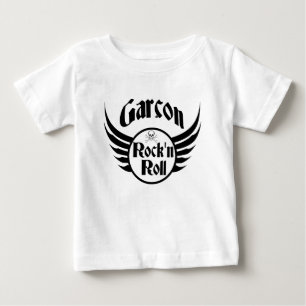 Camiseta De Bebé Chico Rock'n'roll