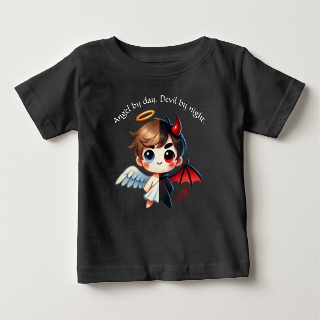 Camiseta De Bebé Chico Travieso (Anverso)