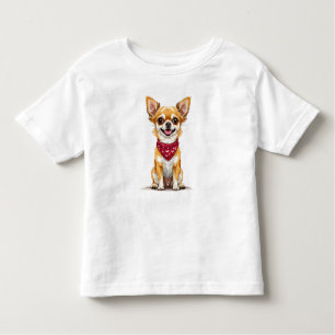 Camiseta De Bebé Chihuahua al estilo personalizado lindo