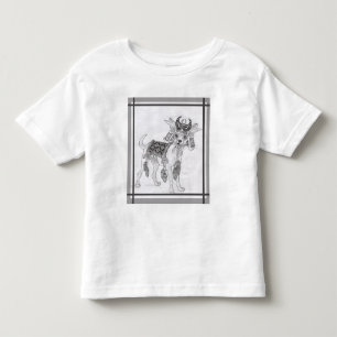 Camiseta De Bebé Chihuahua del samurai