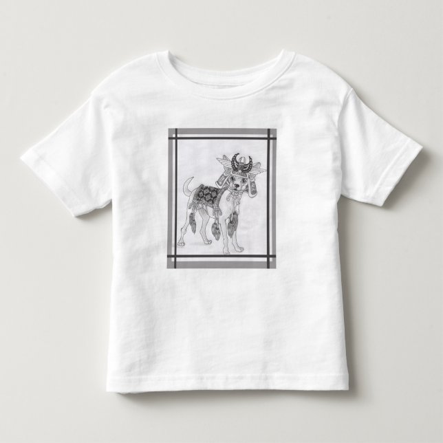 Camiseta De Bebé Chihuahua del samurai (Anverso)
