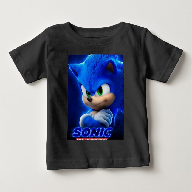 Camiseta De Bebé Children T-shirts, sonic LOVERS  (Anverso)