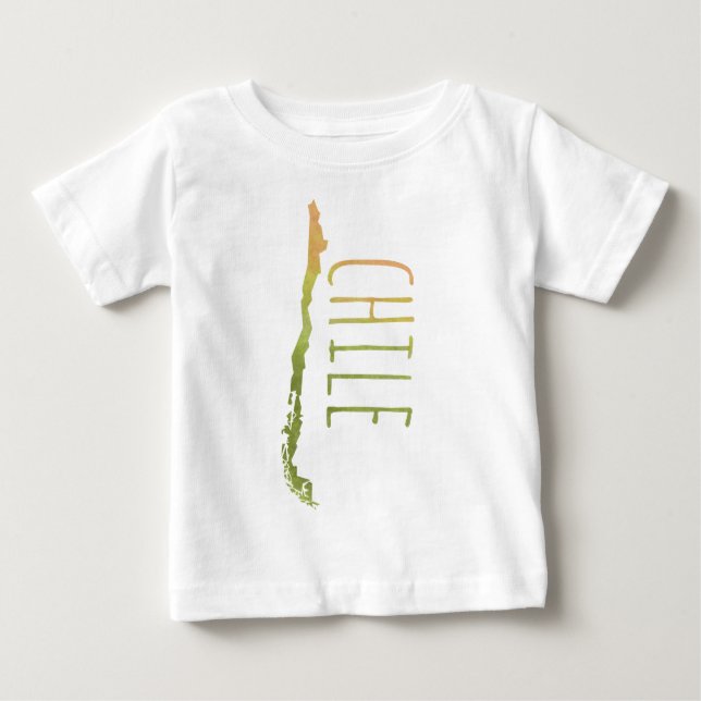 Camiseta De Bebé Chile (Anverso)