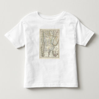 Camiseta De Bebé Chile, la Argentina, Suramérica