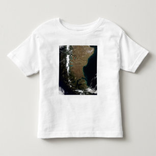 Camiseta De Bebé Chile y la región patagona de la Argentina