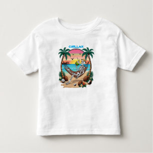 Camiseta De Bebé Chill Vibing Beach