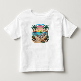 Camiseta De Bebé Chill Vibing Beach