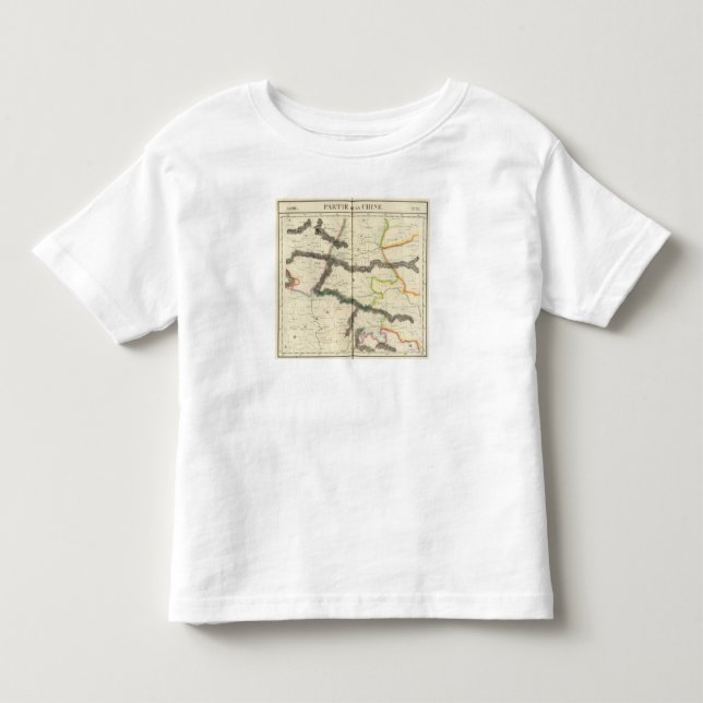 Camiseta De Bebé China, Asia 72 (Anverso)