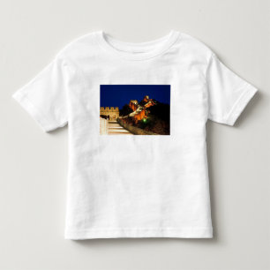 Camiseta De Bebé China, Badaling, Gran Muralla, vista de