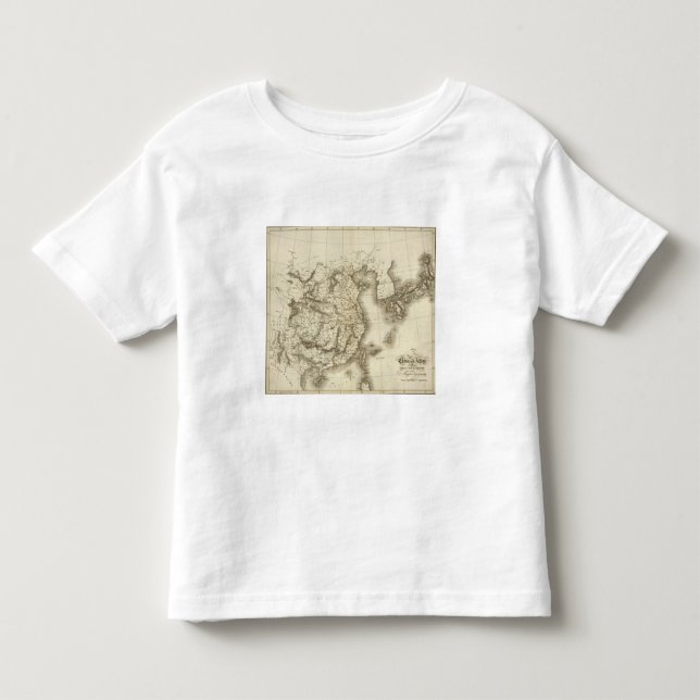 Camiseta De Bebé China, Japón (Anverso)