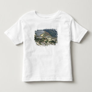 Camiseta De Bebé China, provincia de Yunnan. Terrazas de arroz inun