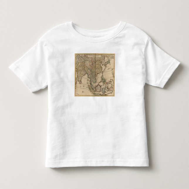 Camiseta De Bebé China y la India (Anverso)
