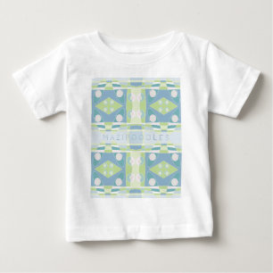 Camiseta De Bebé Chintz bohemio 20 Rosa Azul Verde Pastel