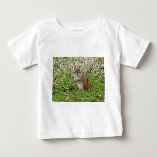 Camiseta De Bebé Chipmunk oriental (Anverso)