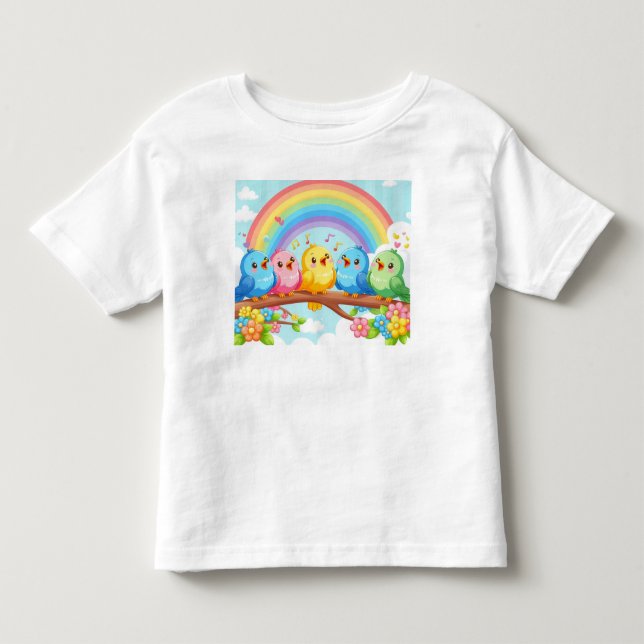 Camiseta De Bebé Chirp en camaradería (Anverso)