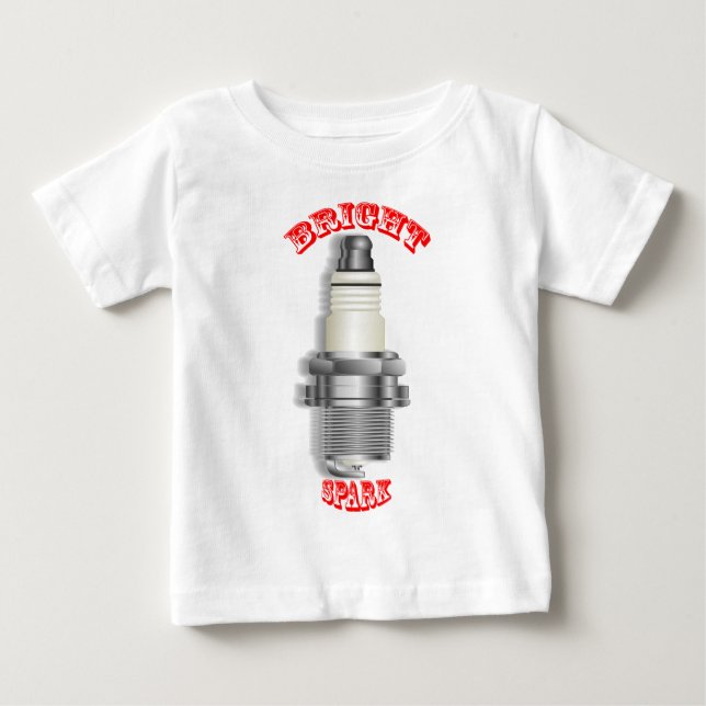 Camiseta De Bebé Chispa Brillante (Anverso)