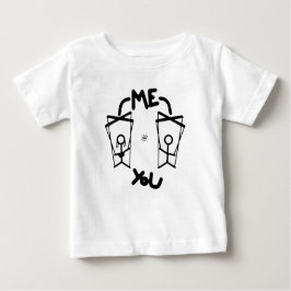 Camiseta De Bebé Chiste de dinámica entre niños y padres