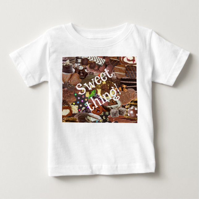 Camiseta De Bebé Chockablock Chocs T-Shirt (Anverso)