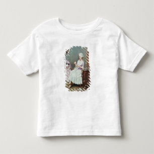 Camiseta De Bebé Chocolate caliente (aceite en lona)