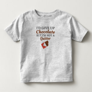 Camiseta De Bebé Chocolate Lover Yo renunciaría al chocolate pero n