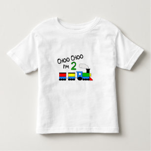 Camiseta De Bebé ¡Choo Choo soy 2!  Con el TREN