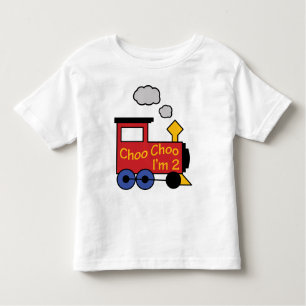Camiseta De Bebé Choo Choo Soy Dos