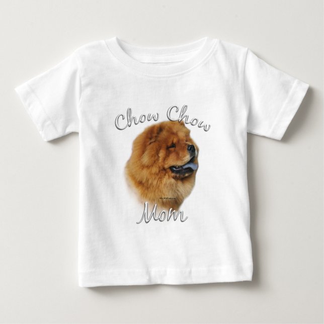 Camiseta De Bebé Chow Chow Mom 2 (Anverso)