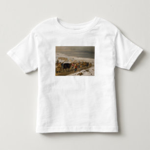 Camiseta De Bebé Chozas y ropa caliente para el ejército, placa de