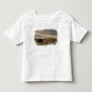Camiseta De Bebé Chozas y ropa caliente para el ejército, placa de