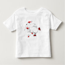 Chriistmas Bear Toddler T-Shirt