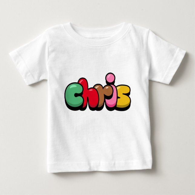 Camiseta De Bebé Chris (Anverso)