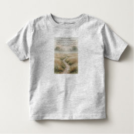 Camiseta De Bebé Christian Toddler's Romans 8:28 Bible Tee Shirt