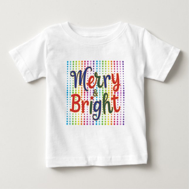 Camiseta De Bebé Christmas Day (Anverso)