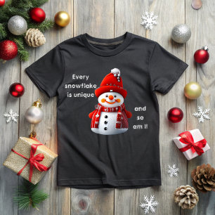 Camiseta De Bebé Christmas snowflake
