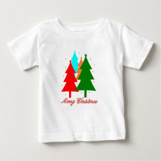 Camiseta De Bebé Christmas theme baby shirt