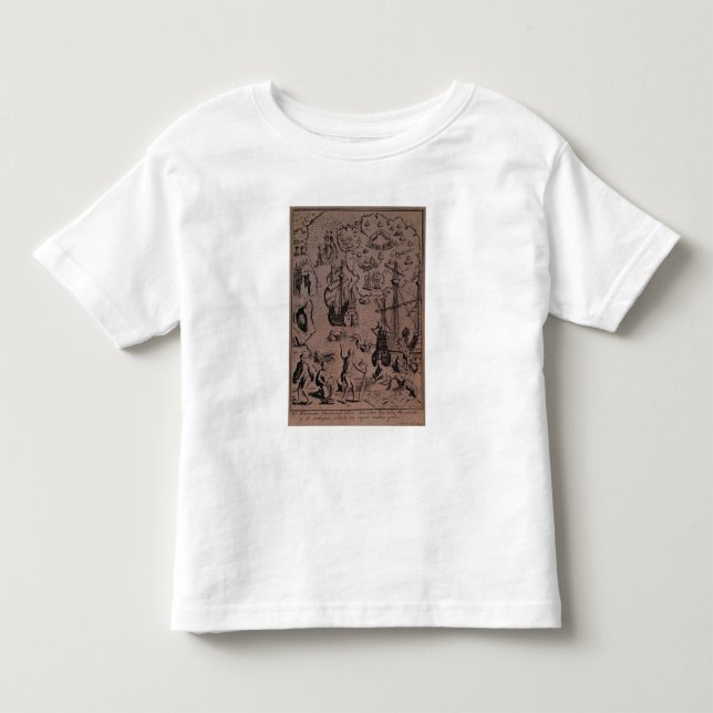 Camiseta De Bebé Christopher Colombus que descubre las islas (Anverso)