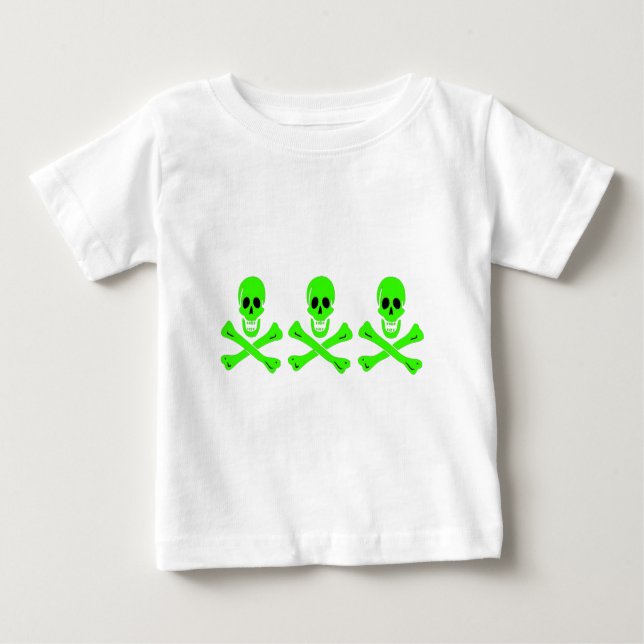 Camiseta De Bebé Christopher Condent-Verde (Anverso)