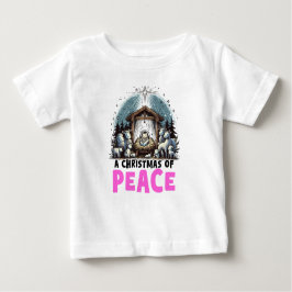 Camiseta De Bebé Christ's Nativity : A Christmas of Peace