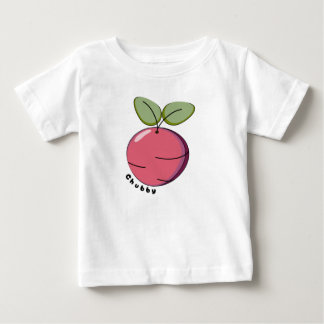 Camiseta De Bebé Chubby Beet