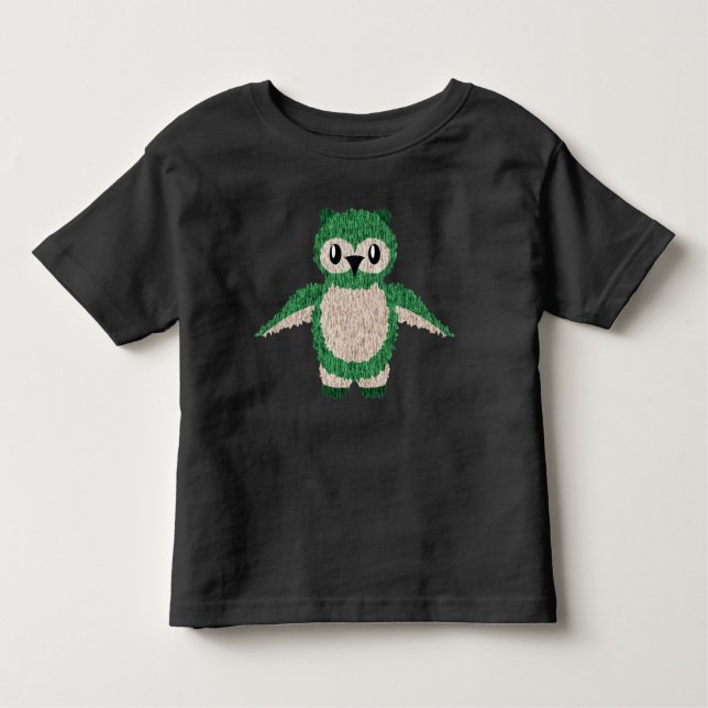 Camiseta De Bebé Chuleta verde zumbante Chicas 3T 4T 5T para niños (Anverso)