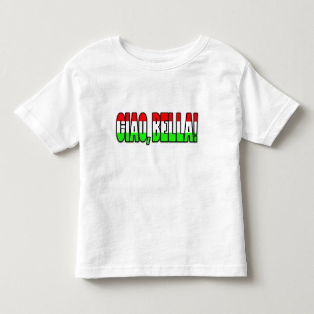 Camiseta De Bebé ¡ciao, bella! (Anverso)