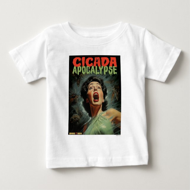 Camiseta De Bebé Cicada Apocalypse 2024 (Anverso)
