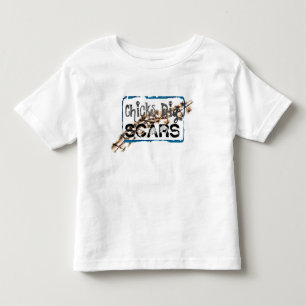 Camiseta De Bebé Cicatrices del empuje de los polluelos (estilo A)